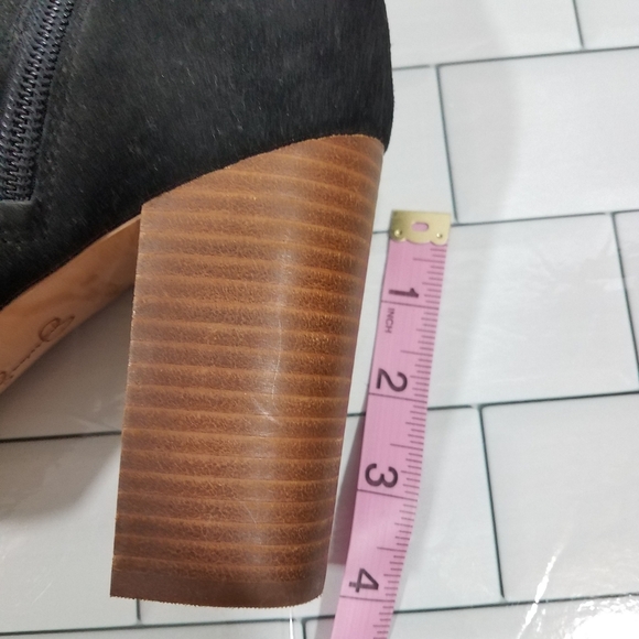 Jessica Simpson Black Open Toe Bootie 9.5 Nwot - Picture 13 of 16